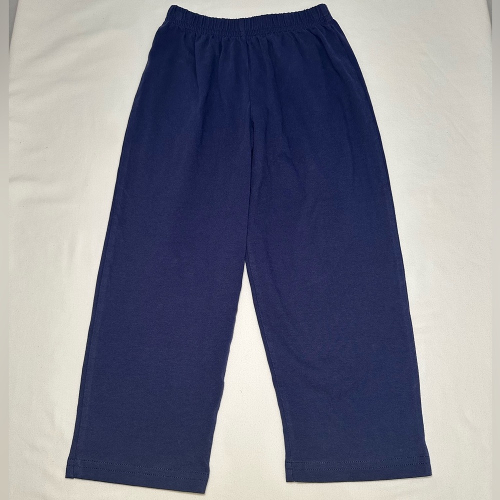 Luigi Kids Navy Knit Pants